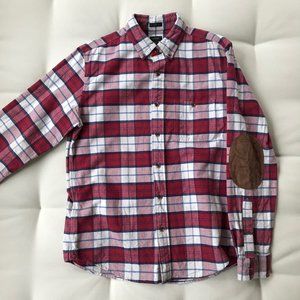 J Crew Red Flannel Men's M (Slim)